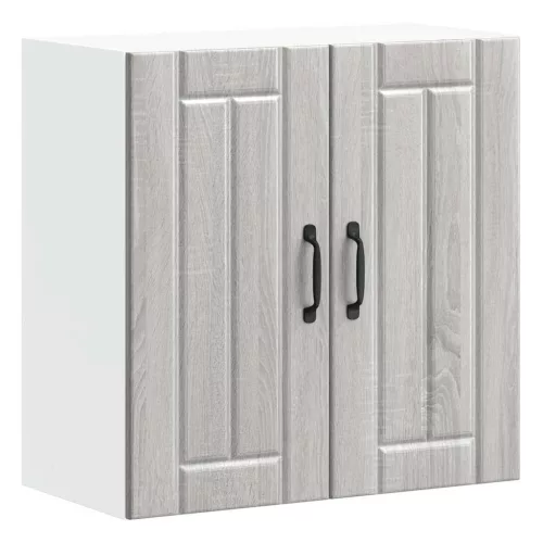  konyhai fali szekrény Lucca szürke sonoma szerelt fa