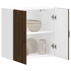  konyhai fali szekrény Lucca barna tölgy szerelt fa