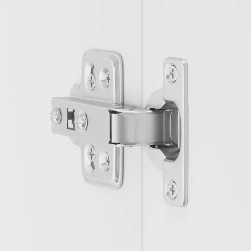  konyhai fali szekrény Lucca magasfényű fehér szerelt fa