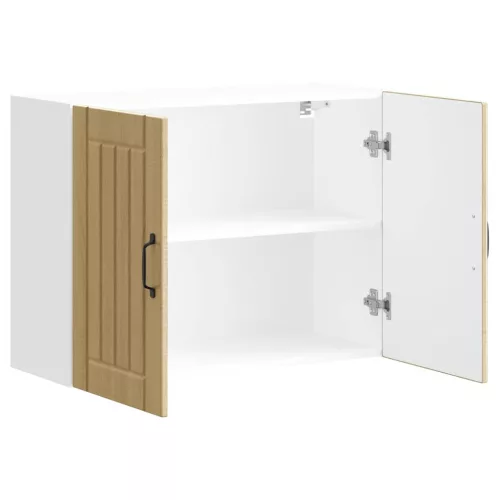  konyhai fali szekrény Lucca sonoma tölgy szerelt fa