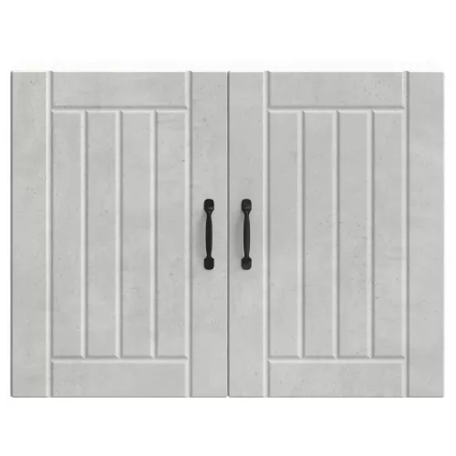  konyhai fali szekrény Lucca betonszürke szerelt fa