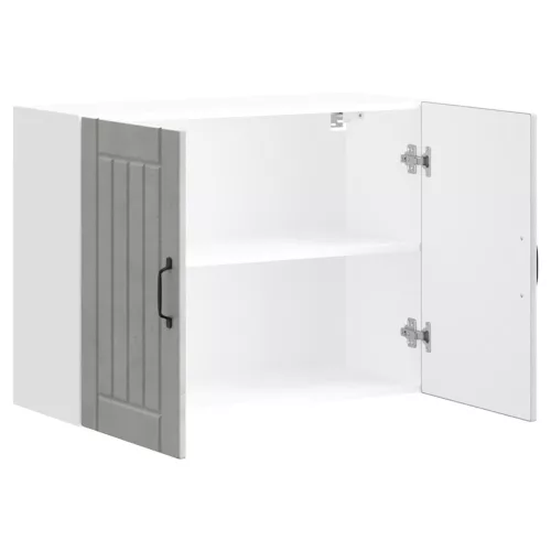  konyhai fali szekrény Lucca betonszürke szerelt fa