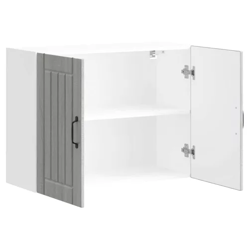  konyhai fali szekrény Lucca szürke sonoma szerelt fa