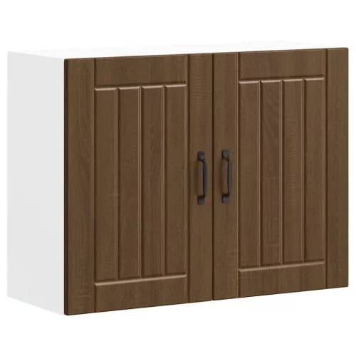  konyhai fali szekrény Lucca barna tölgy szerelt fa