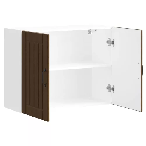  konyhai fali szekrény Lucca barna tölgy szerelt fa