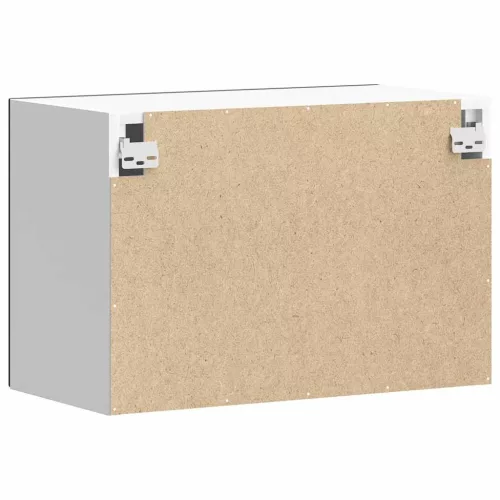  Konyhai fali szekrény Lucca fekete szerelt fa