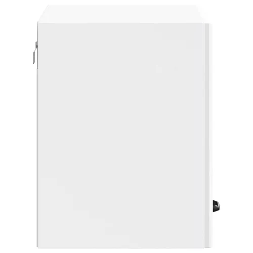  konyhai fali szekrény Lucca magasfényű fehér szerelt fa