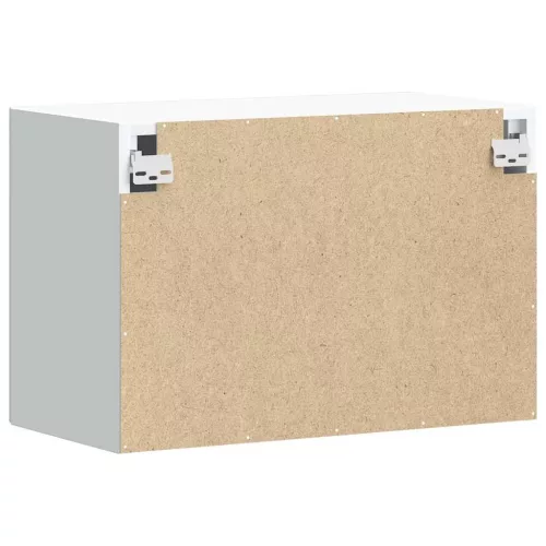  konyhai fali szekrény Lucca magasfényű fehér szerelt fa