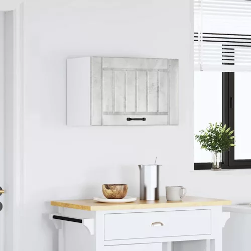  konyhai fali szekrény Lucca betonszürke szerelt fa