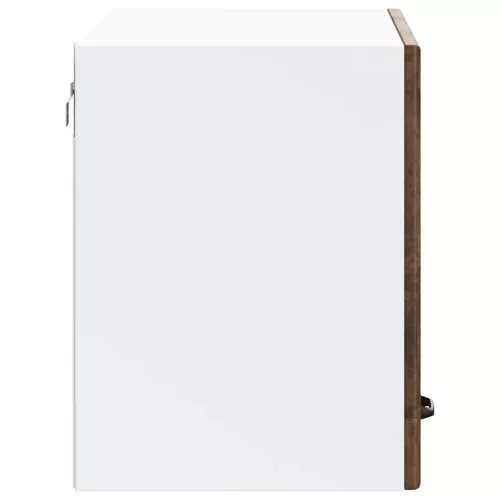  konyhai fali szekrény Lucca füstölt tölgy szerelt fa