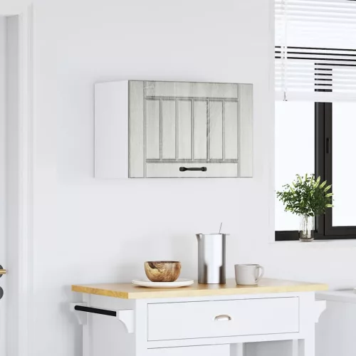  konyhai fali szekrény Lucca szürke sonoma szerelt fa