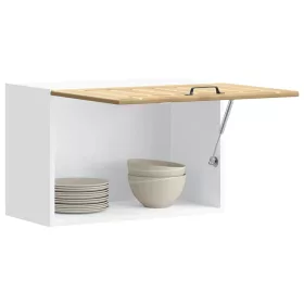  konyhai fali szekrény Lucca kézműves tölgy szerelt fa