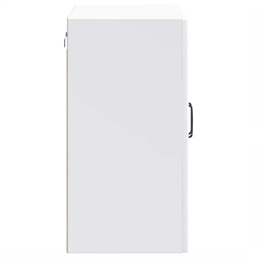  Konyhai fali szekrény üvegajtóval Lucca fehér színű műfa