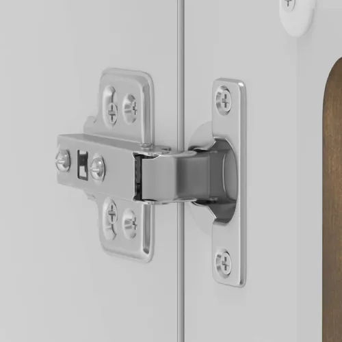  konyhai fali szekrény üvegajtóval Lucca füstölt tölgy