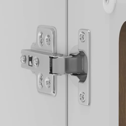  Konyhai fali szekrény üvegajtóval Lucca barna tölgy színű műfa