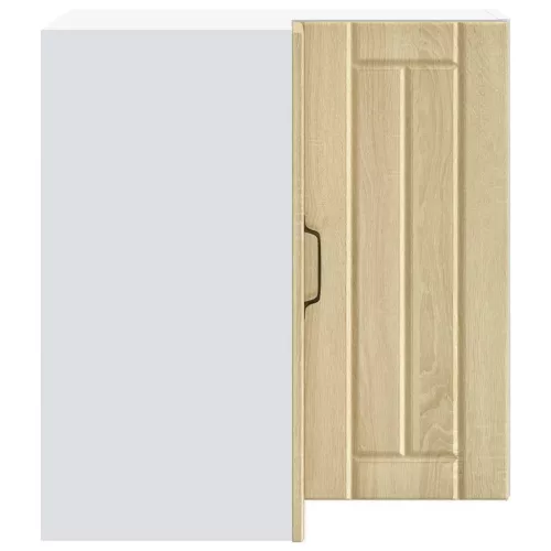  Lucca sonoma tölgy színű szerelt fa konyhai fali sarokszekrény