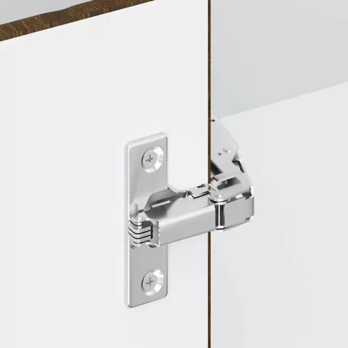  Lucca barna tölgy szerelt fa konyhai fali sarokszekrény