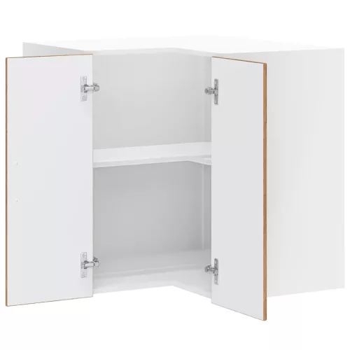  Lucca antik fa színű szerelt fa konyhai fali sarokszekrény