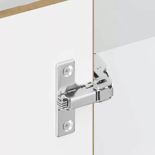  Lucca kézműves tölgy szerelt fa konyhai fali sarokszekrény