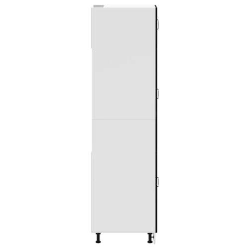  Lucca fekete szerelt fa konyhaszekrény