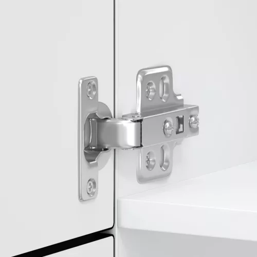  Lucca fekete szerelt fa konyhaszekrény