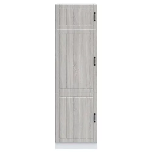  Lucca szürke sonoma színű szerelt fa konyhaszekrény