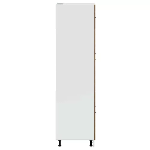  Lucca barna tölgy színű szerelt fa konyhaszekrény