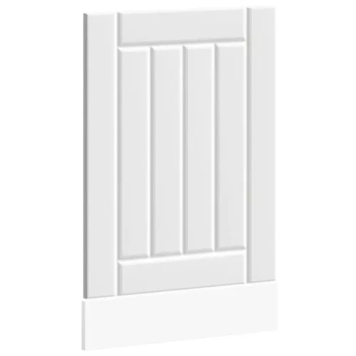  mosogatógép panel Lucca fehér színű fából készült műfa