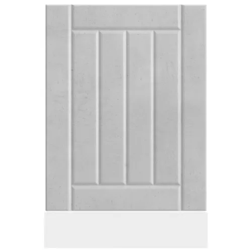  mosogatógép panel Lucca beton szürke színű fából készült műfa