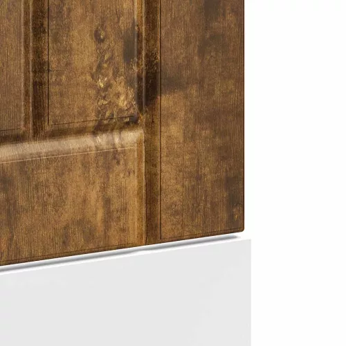  mosogatógép panel Lucca füstölt tölgyfa műfa