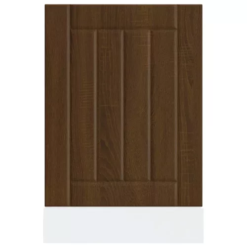  mosogatógép panel Lucca barna tölgyfa színű fából készült műfa