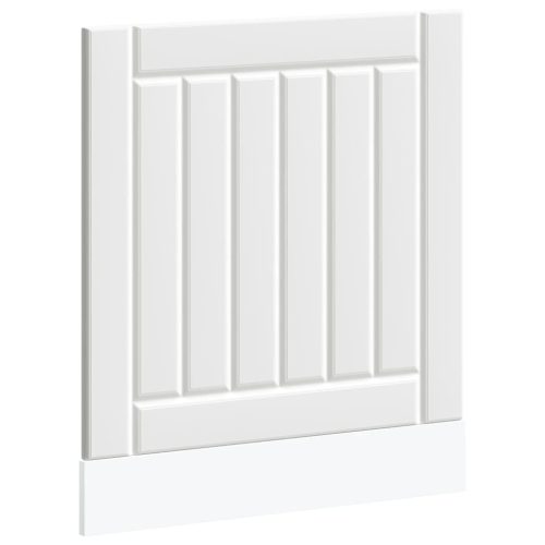  mosogatógép panel Lucca fehér színű fából készült műfa