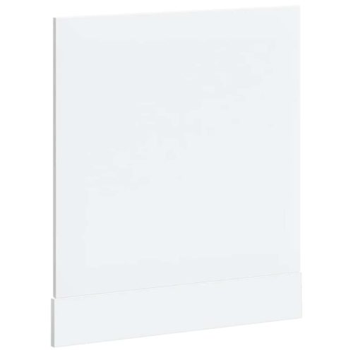  mosogatógép panel Lucca fehér színű fából készült műfa