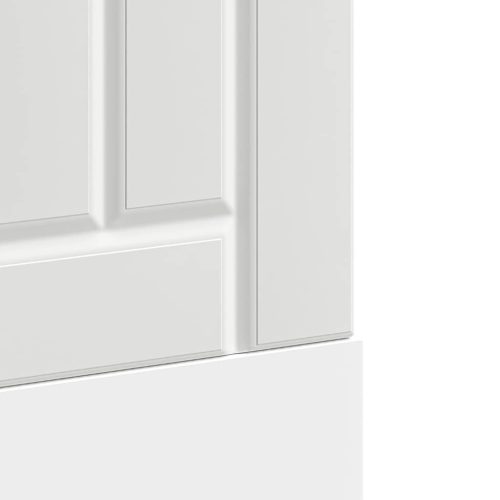  mosogatógép panel Lucca fehér színű fából készült műfa