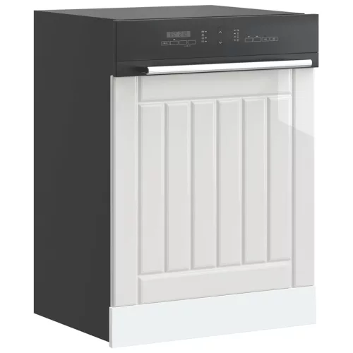  mosogatógép panel Lucca magasfényű fehér színű műfa