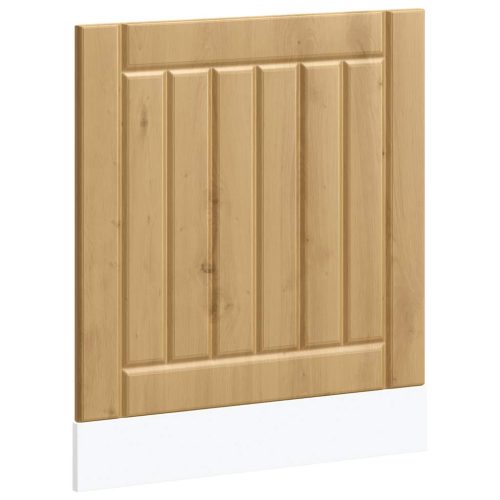  mosogatógép panel Lucca kézműves tölgy színű fából készült műfa