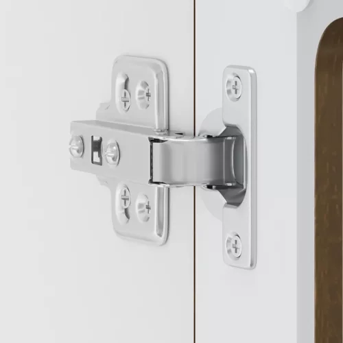  Konyhai fali szekrény üvegajtóval Lucca barna tölgy színű műfa