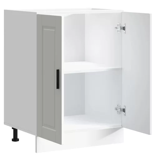  Porto fehér szerelt fa konyhai alapszekrény