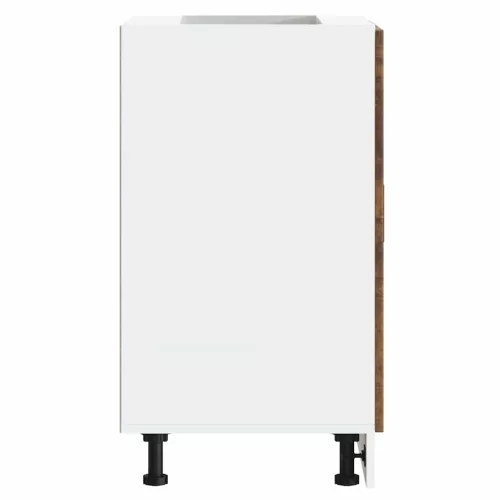  Porto füstös tölgy színű szerelt fa konyhai alapszekrény