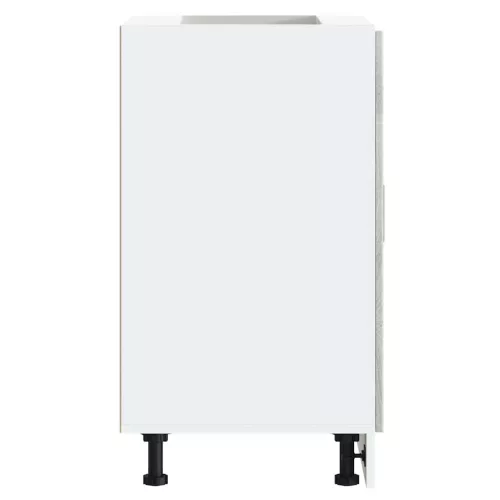  Porto szürke sonoma színű szerelt fa konyhai alapszekrény