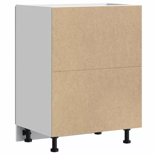  Porto szürke sonoma színű szerelt fa konyhai alapszekrény