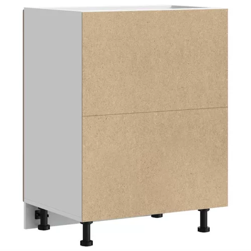  Porto kézműves tölgy színű szerelt fa konyhai alapszekrény