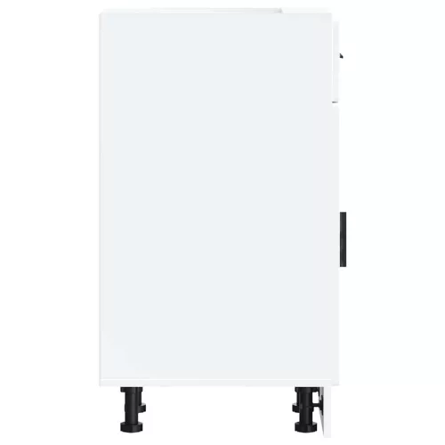  Porto fehér szerelt fa konyhai alapszekrény