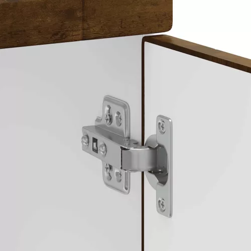  Porto füstös tölgy színű szerelt fa konyhai alapszekrény