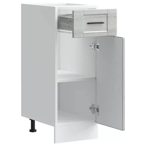  Porto szürke sonoma színű szerelt fa konyhai alapszekrény