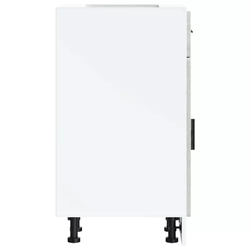  Porto szürke sonoma színű szerelt fa konyhai alapszekrény