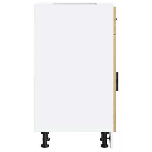  Porto kézműves tölgy színű szerelt fa konyhai alapszekrény