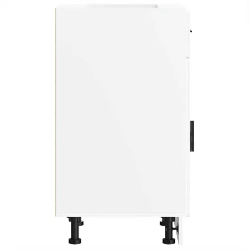  Porto fehér szerelt fa konyhai alapszekrény