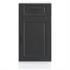  Porto fekete szerelt fa konyhai alapszekrény