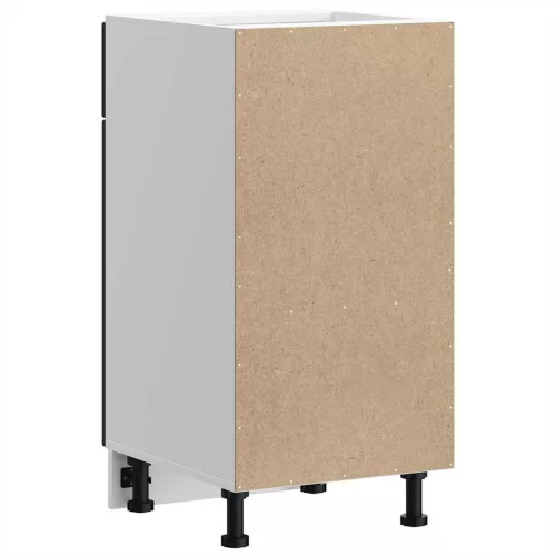  Porto fekete szerelt fa konyhai alapszekrény